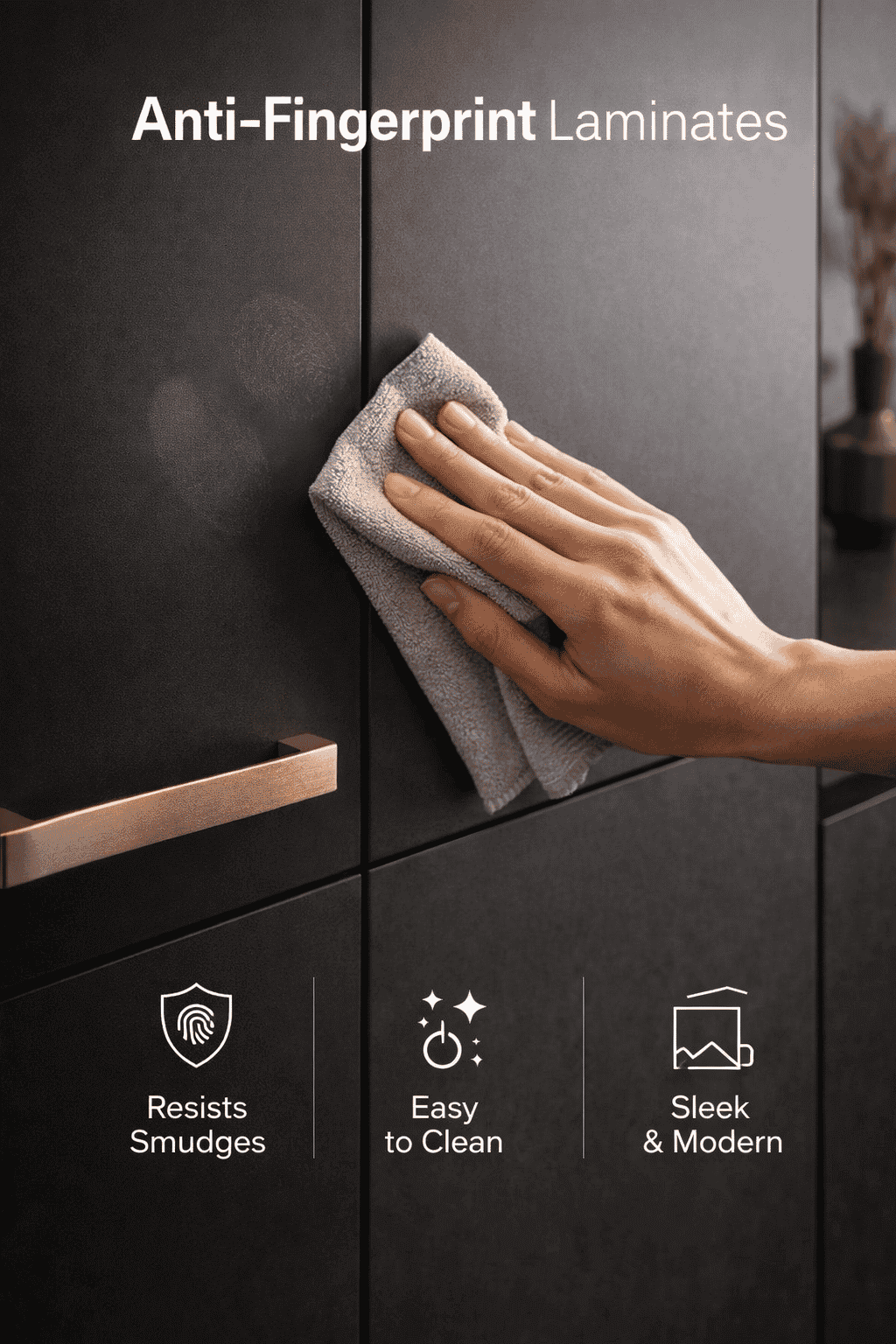 Anti-Fingerprint Laminates