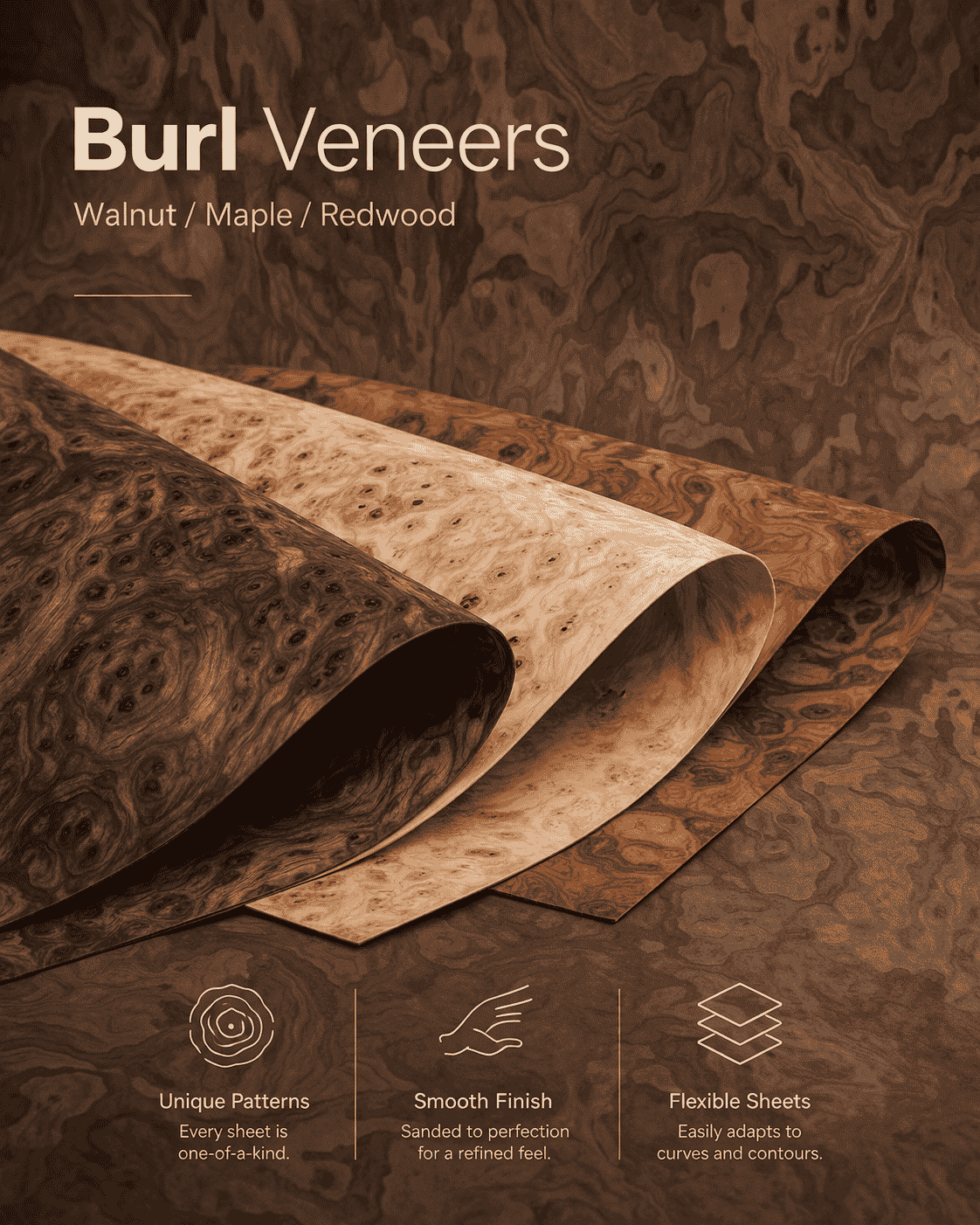 Burl Veneers