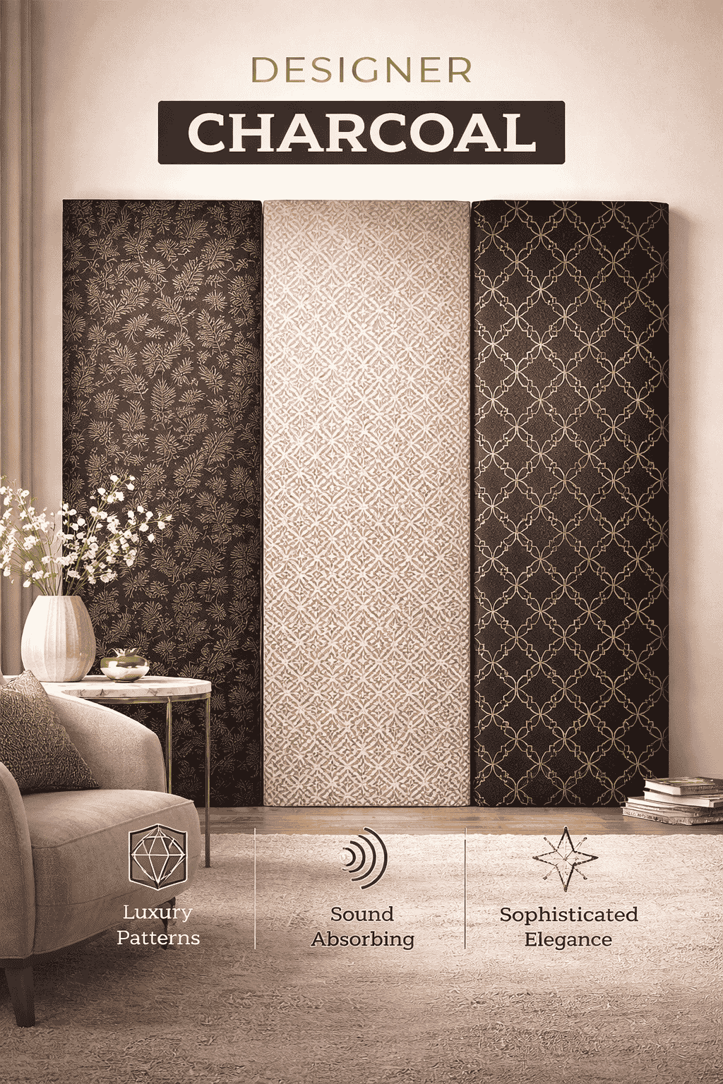 Designer Charcoal Panels