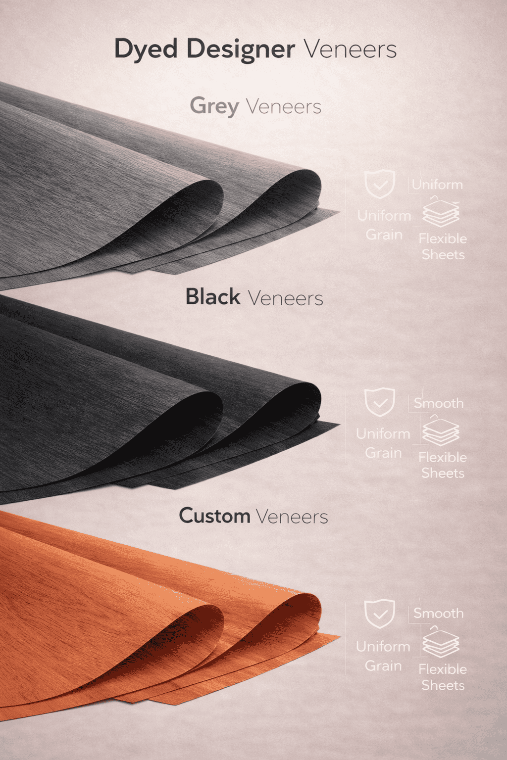 Dyed Designer Veneers