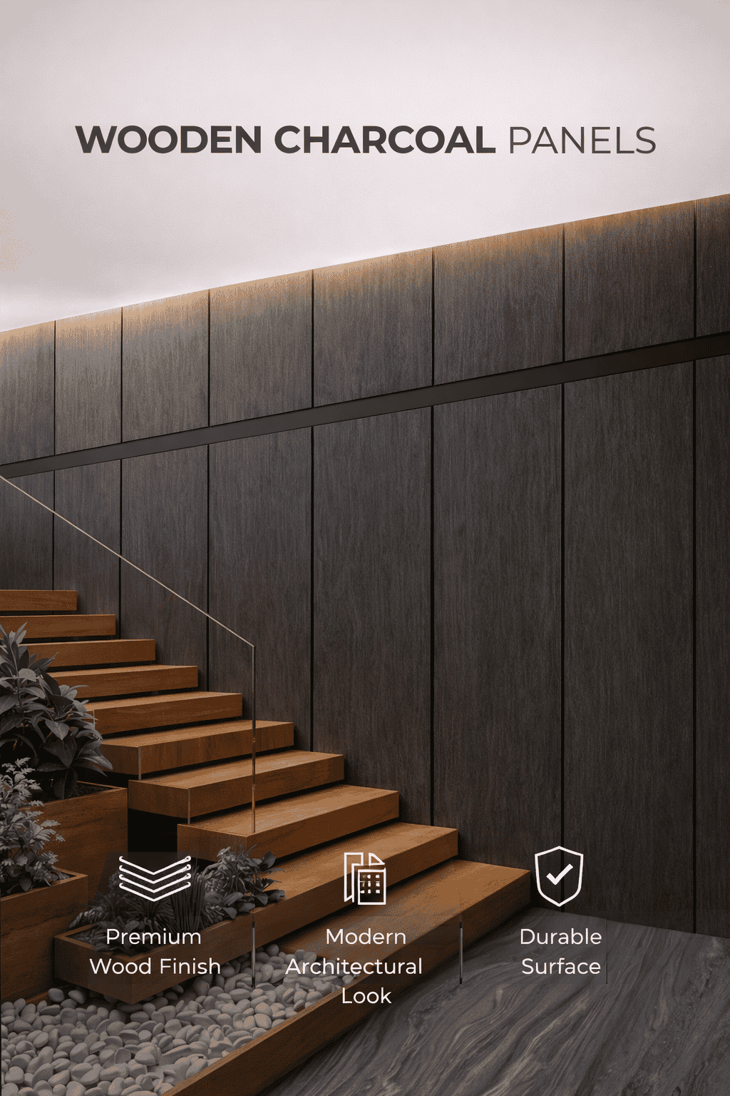 Wooden Charcoal Panels