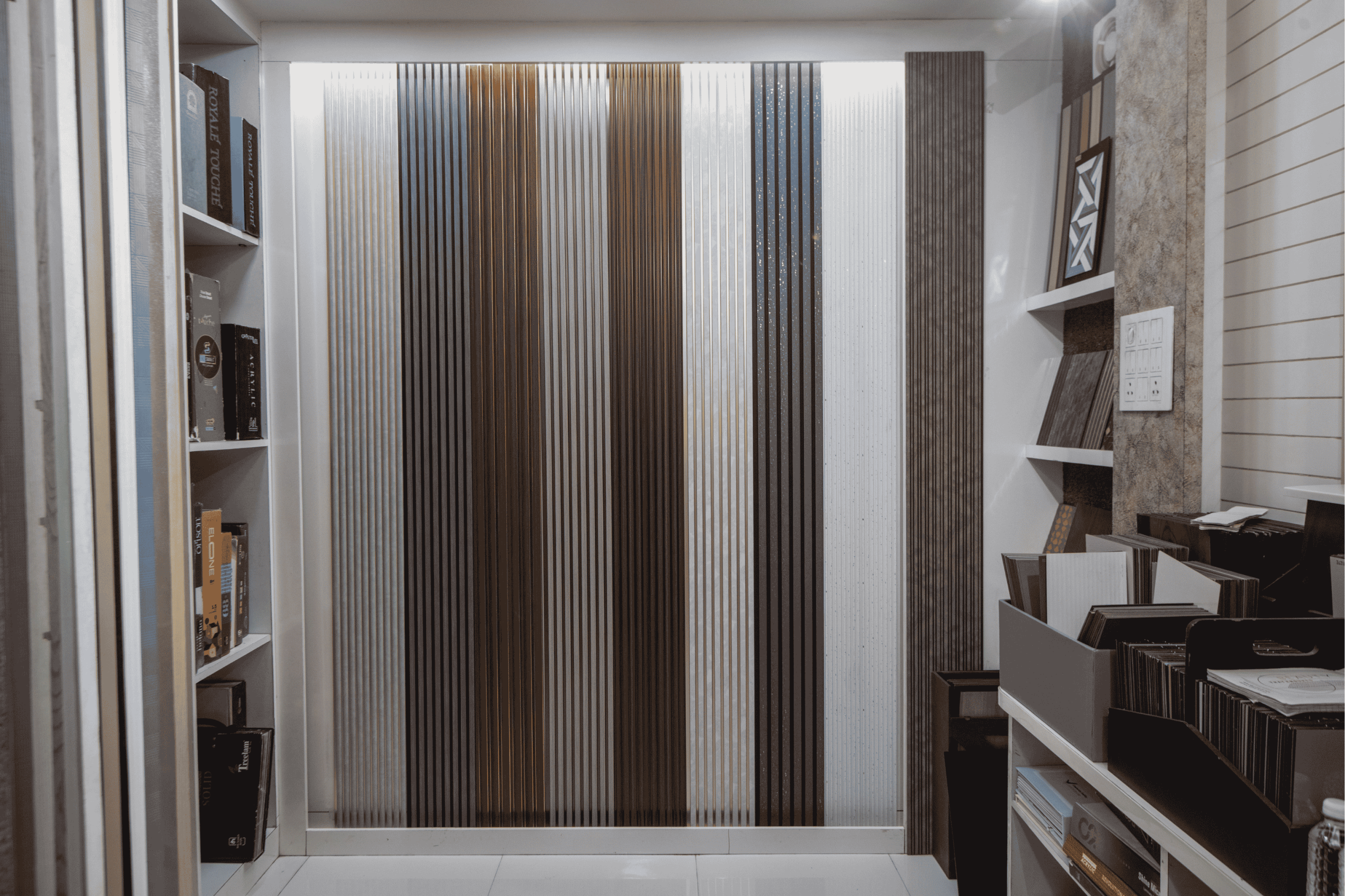 Louvers & Charcoal Panels